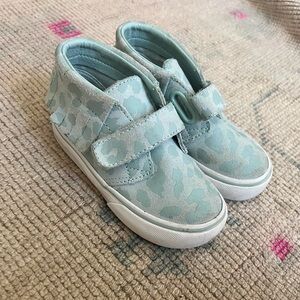 Vans Toddler Sneakers in aqua blue